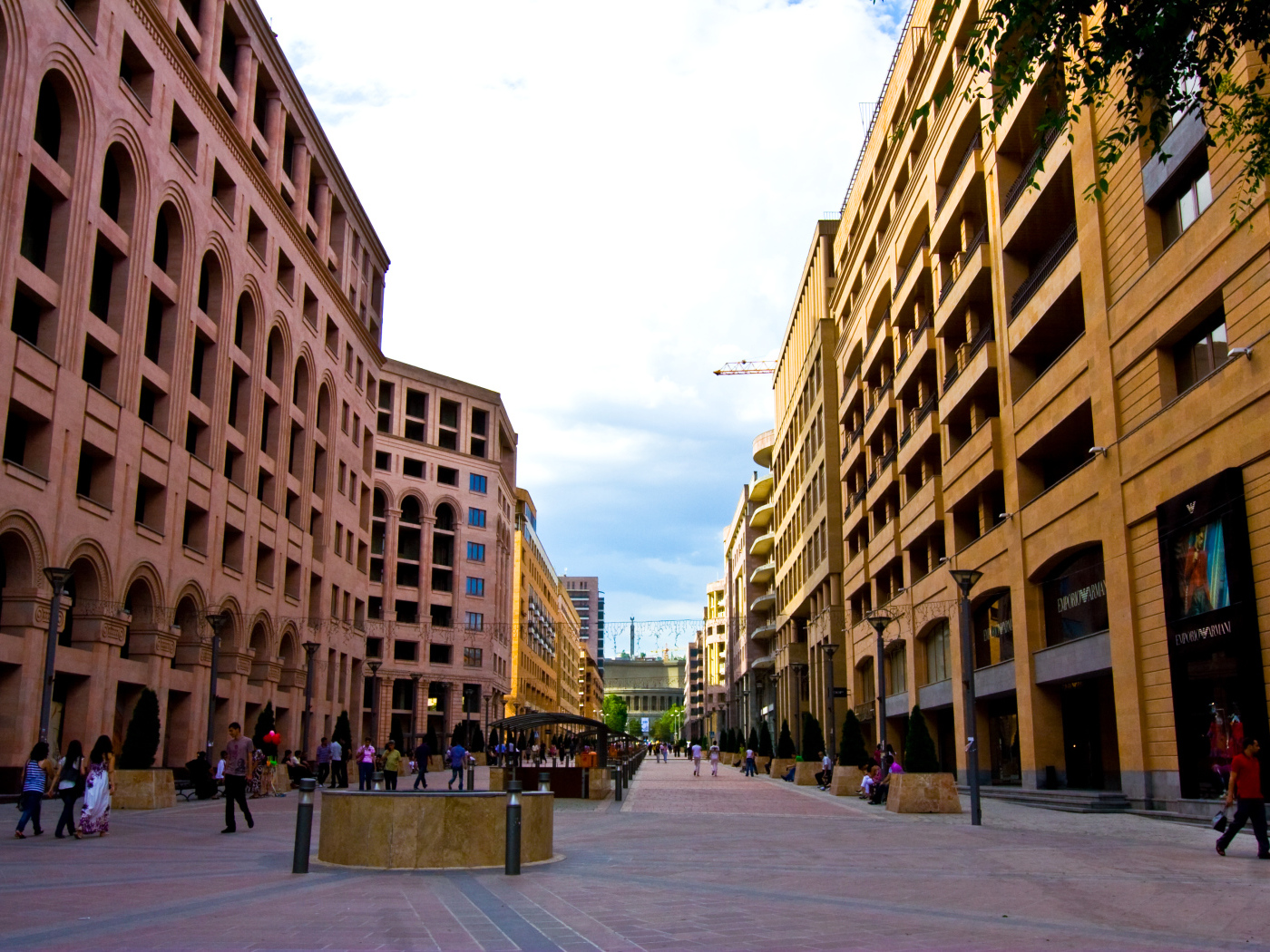 Северный проспект город Ереван 