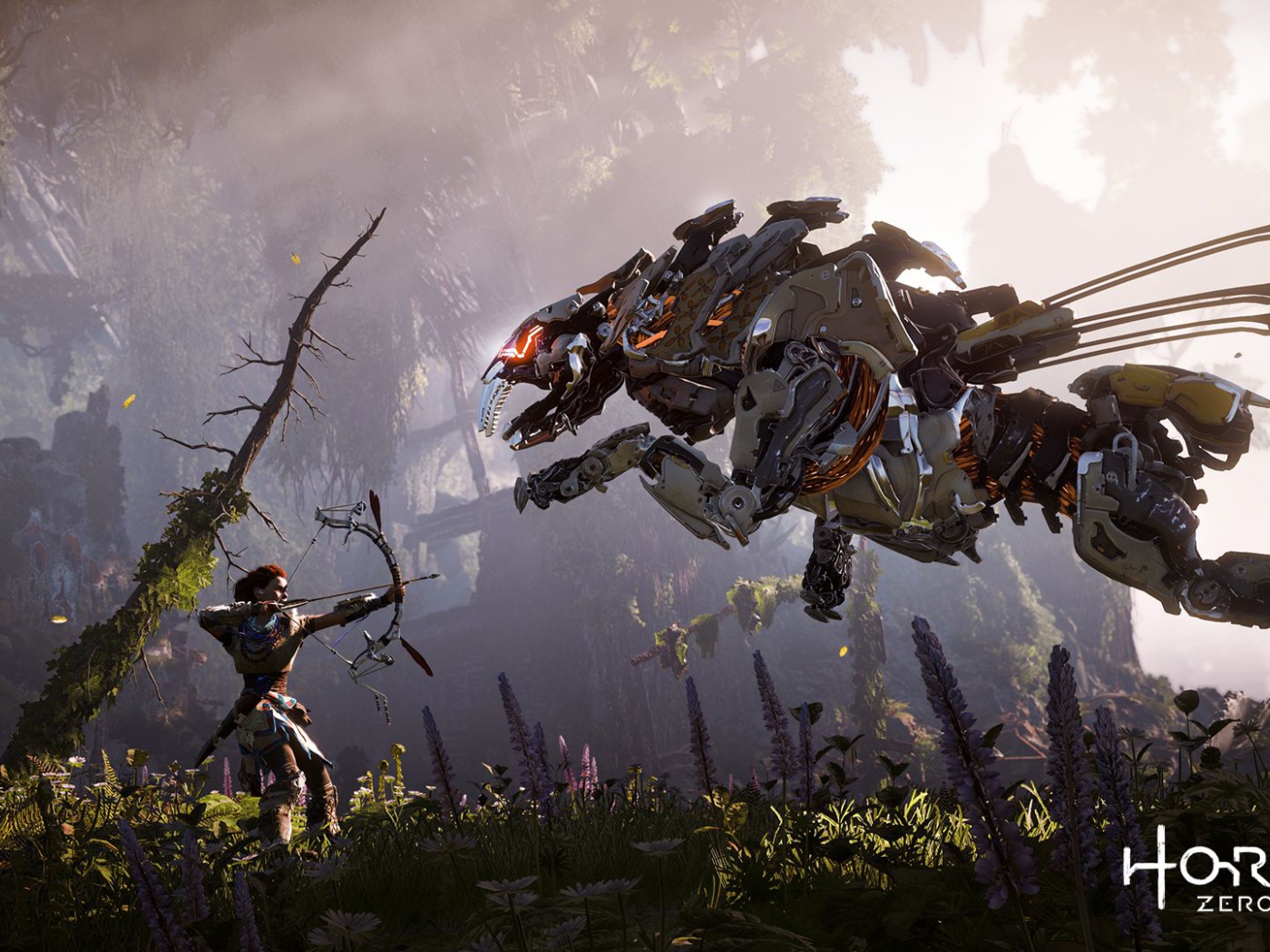 Опасная охота Алой игра Horizon Zero Dawn 