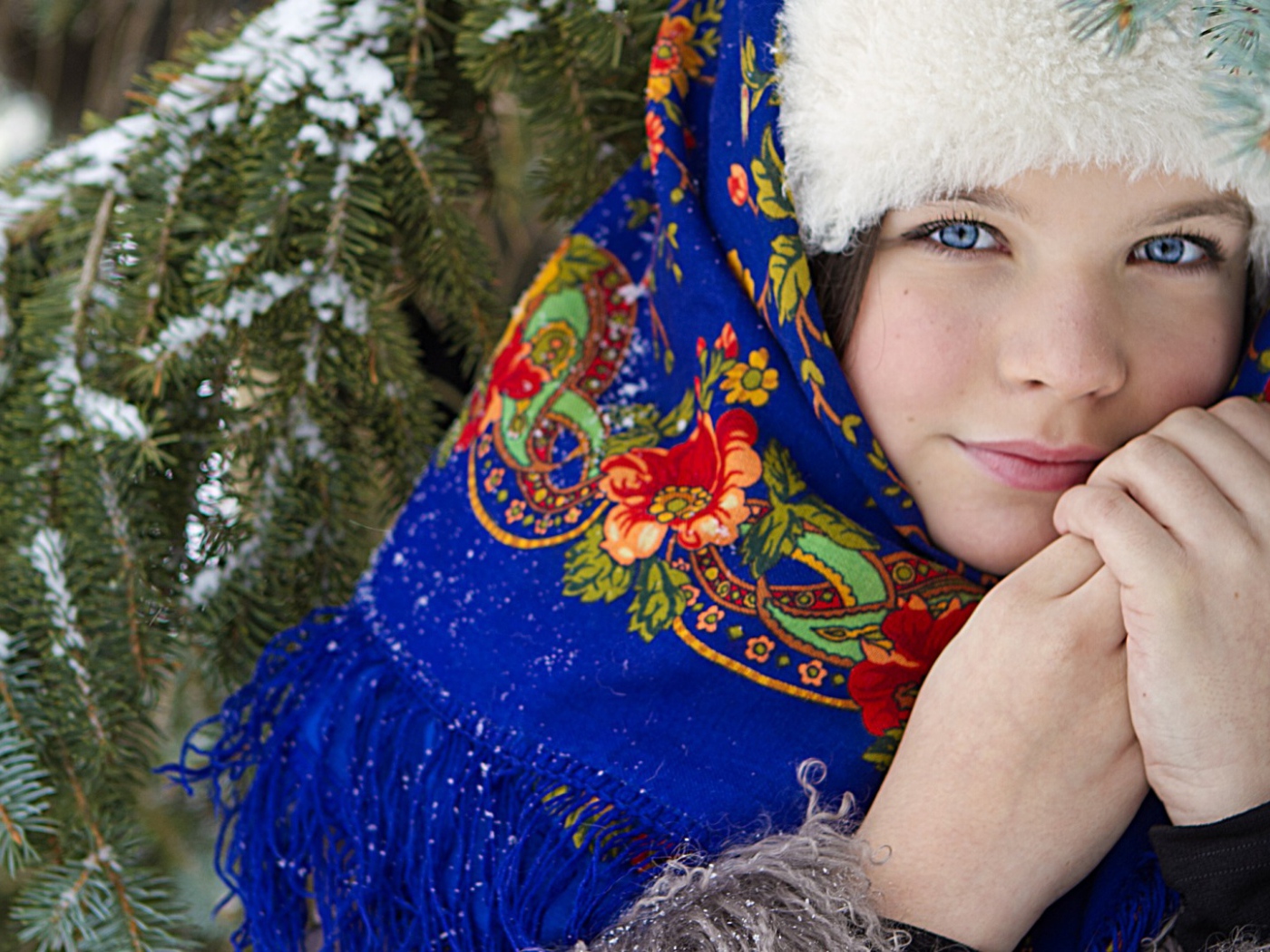 Русская красавица наряд на Масленицу 