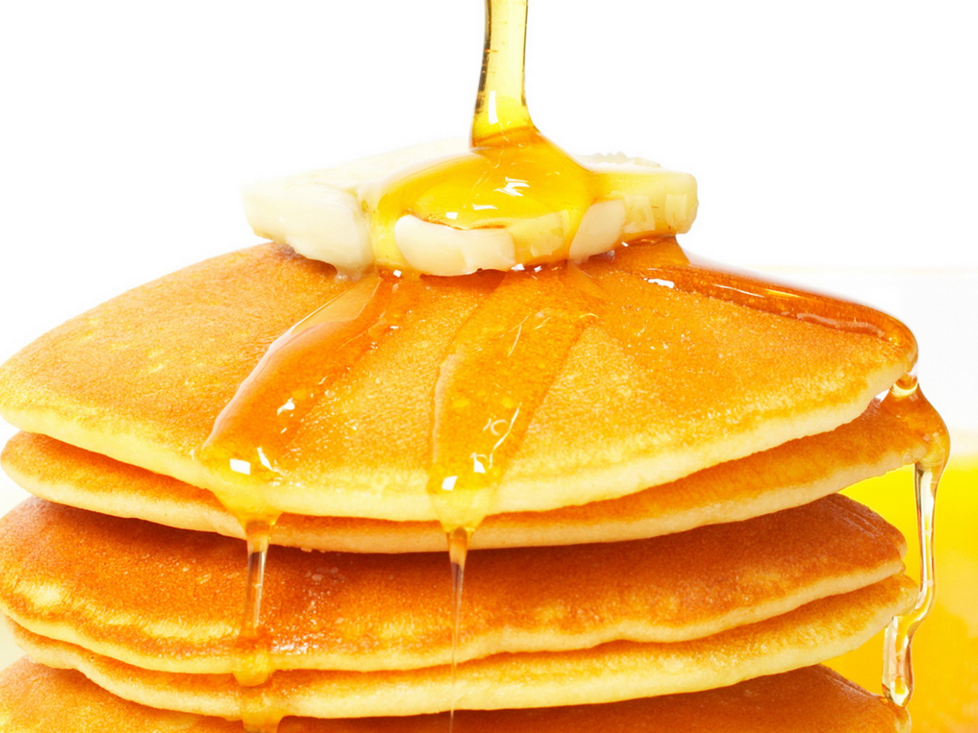 Солнечные блинчики с медом на Масленицу 