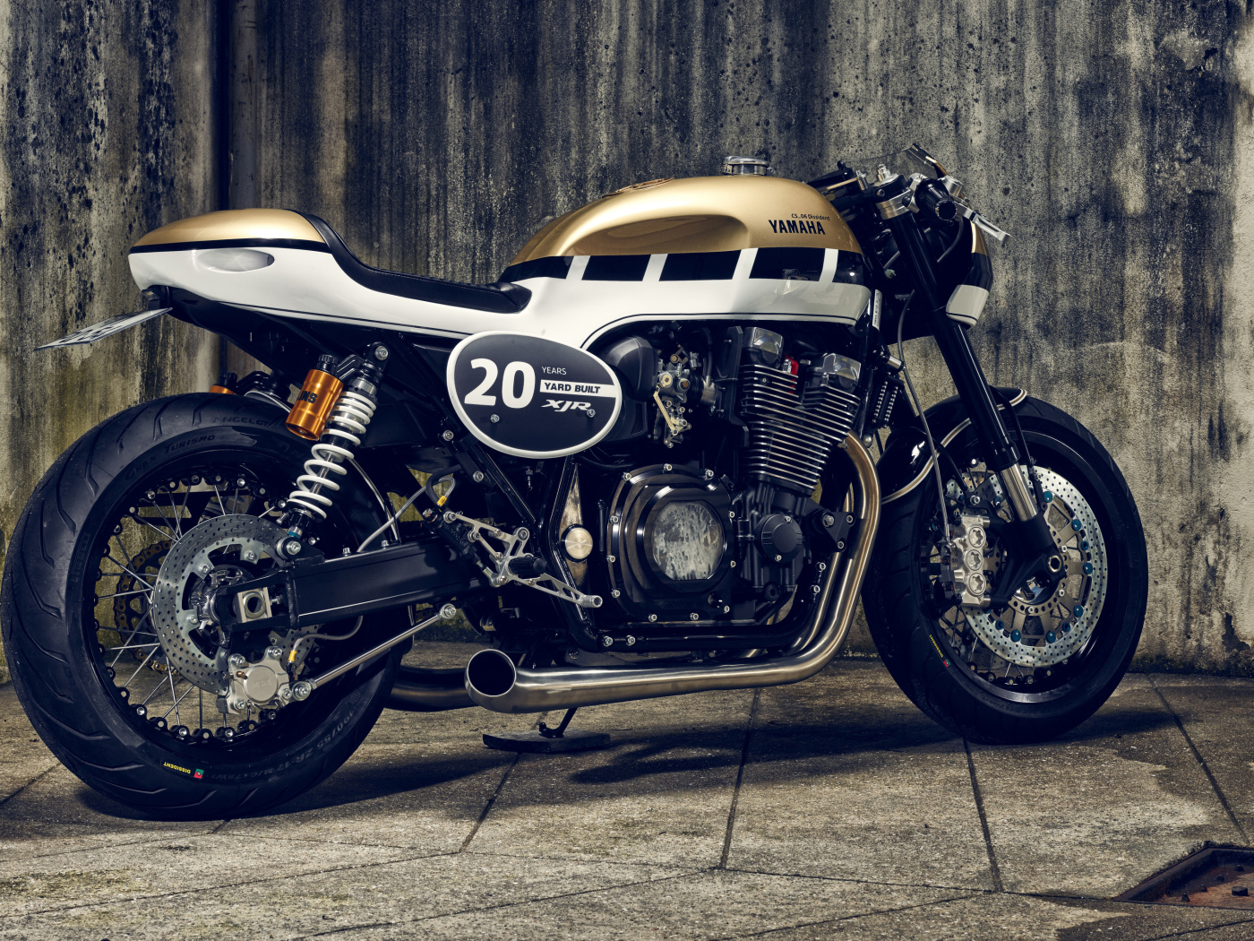 Быстрый мотоцикл Yamaha Yard Built XJR1300