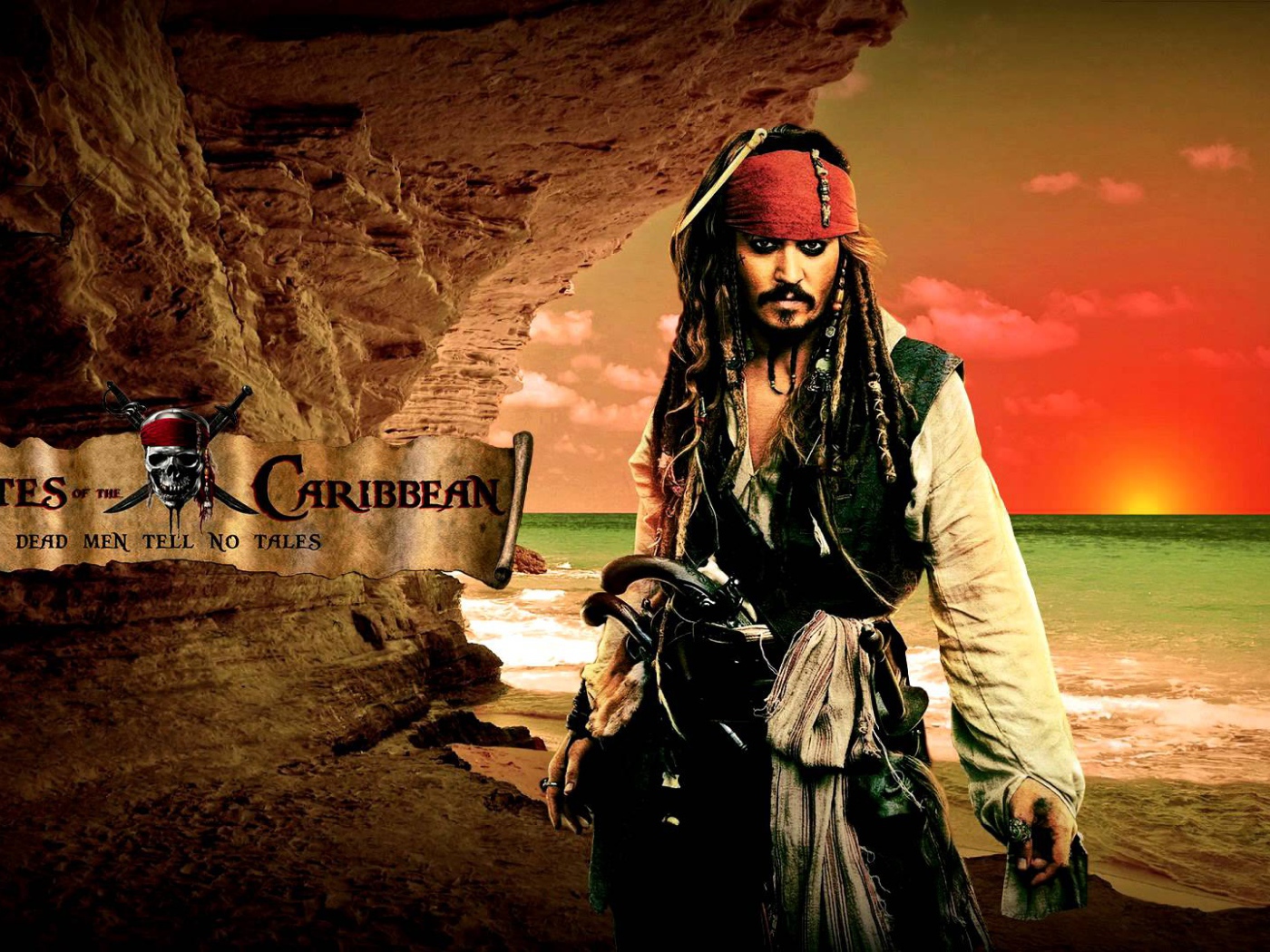 Пират Джек Воробей фильм Пираты Карибского моря. Мертвецы не рассказывают сказки 2017 