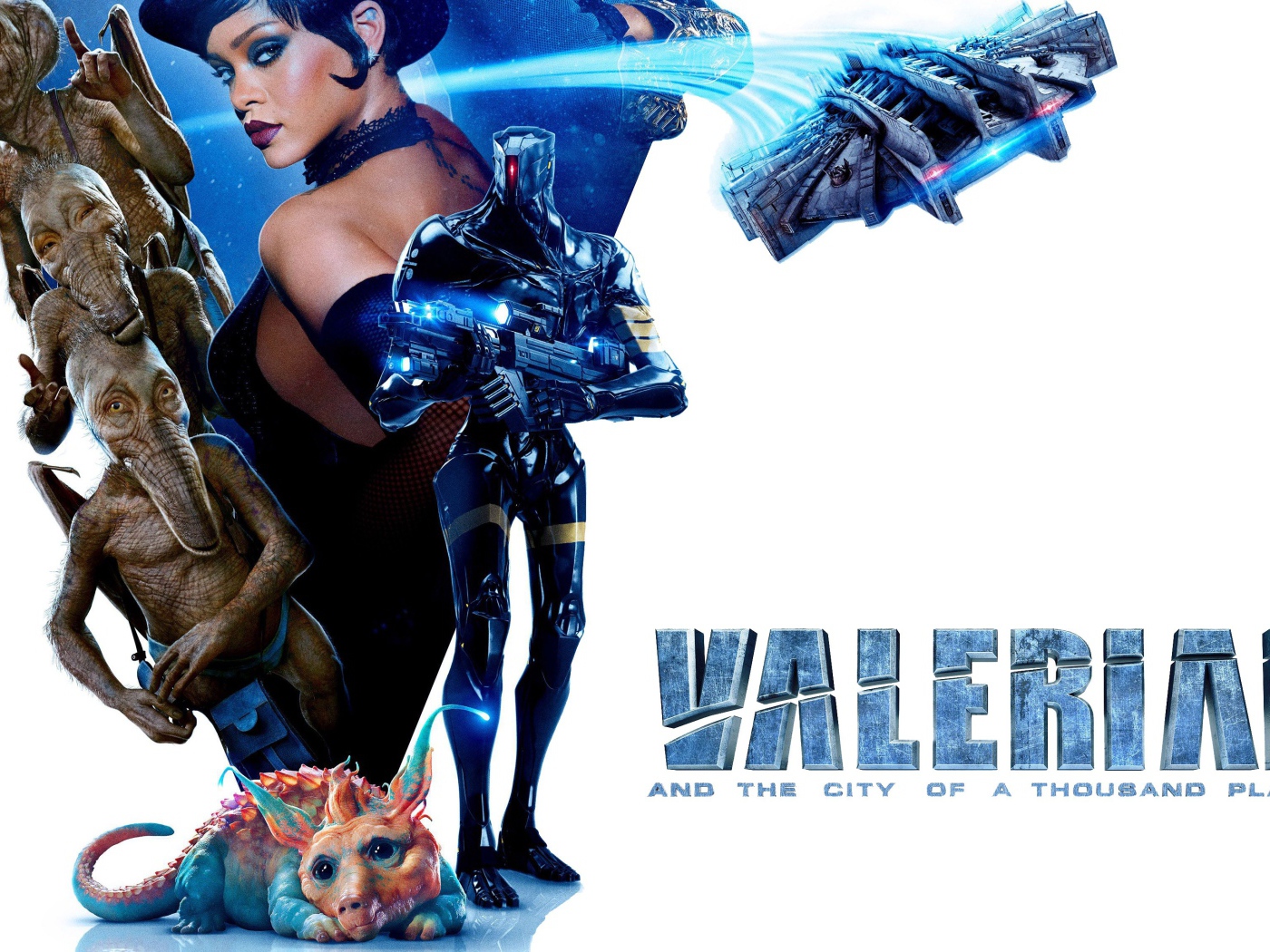 Певица Рианна персонаж Баббл в фильме Валериан и город тысячи планет, 2017 