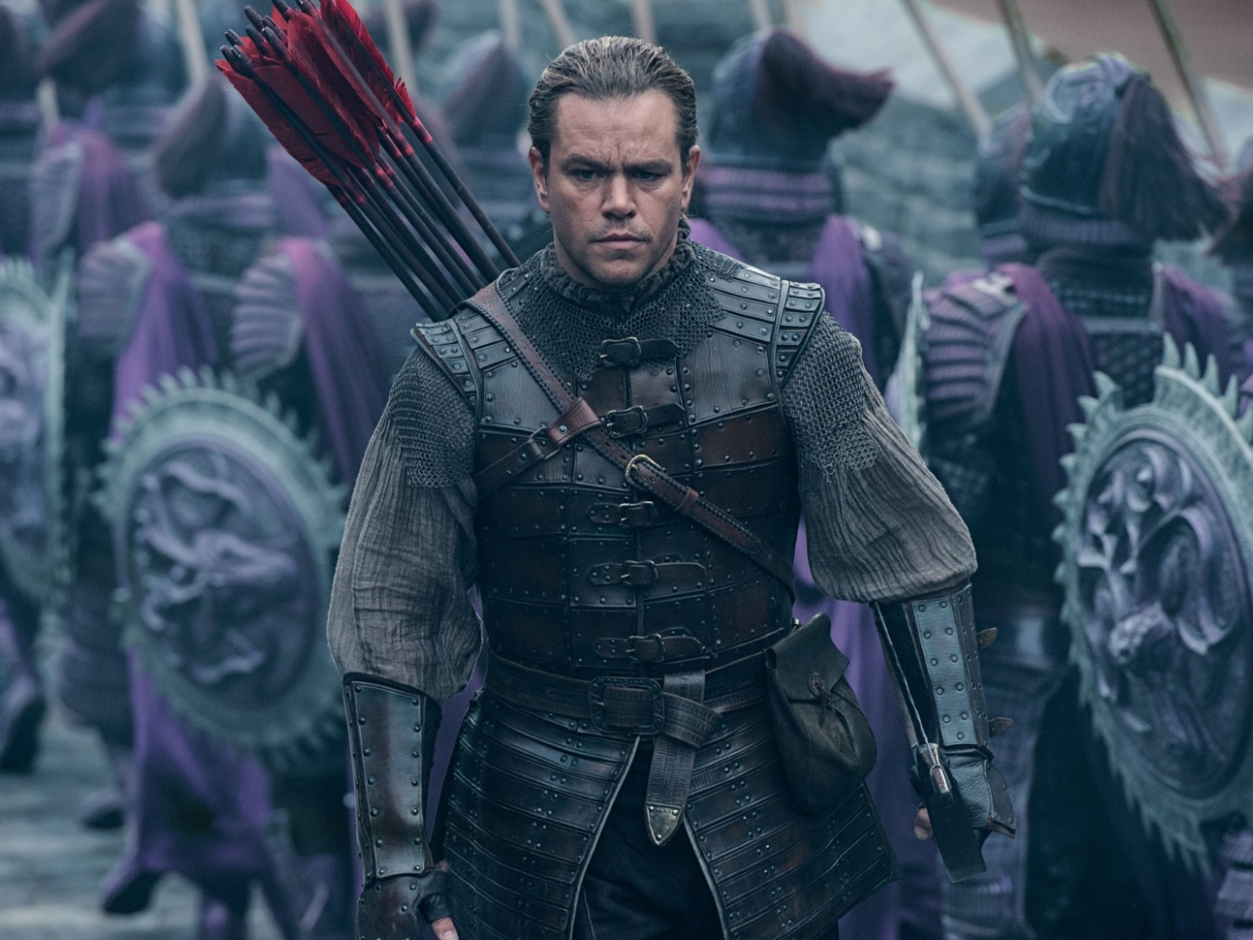 Командир наемников Уиллем Гэрин фильм Великая стена 