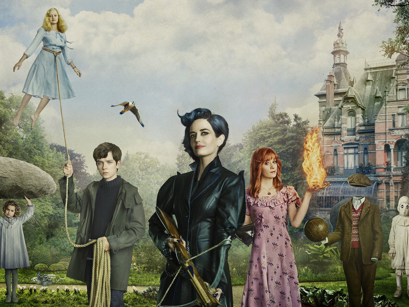 Герои фильма Дом странных детей мисс Перегрин 