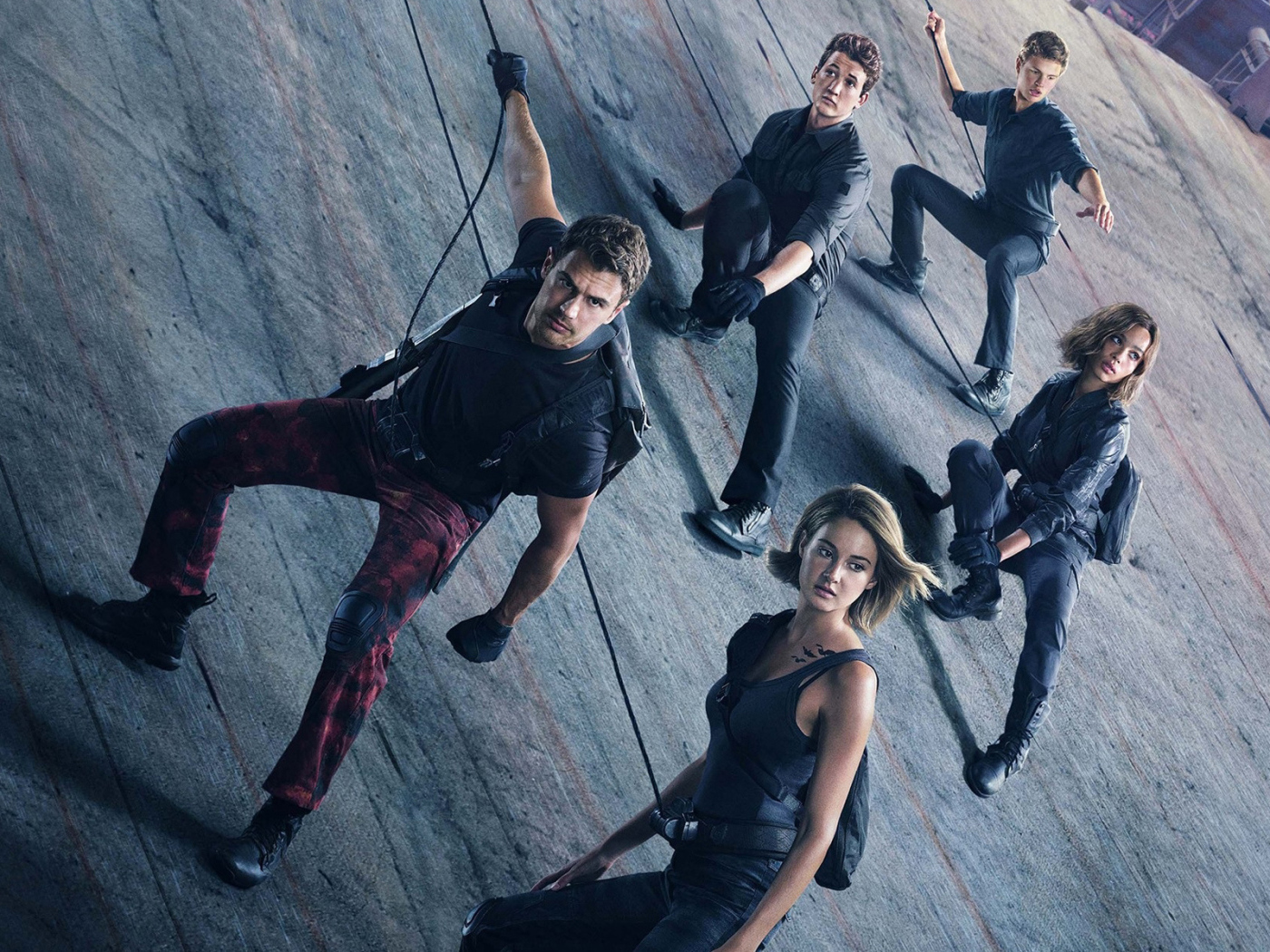 Главные герои фильма Дивергент, глава 4 Асцендент 