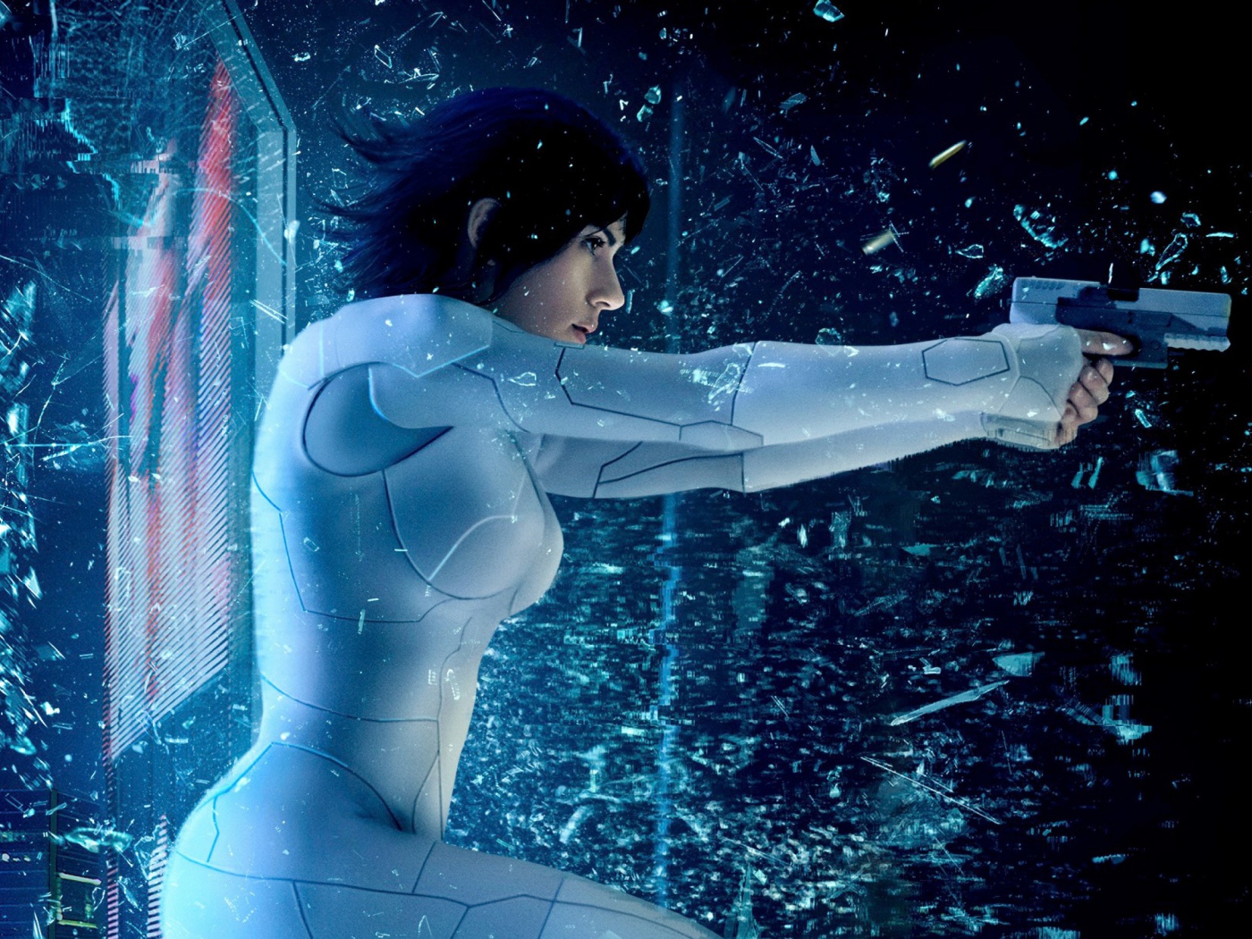 Главная героиня фильма Призрак в доспехах, 2017 