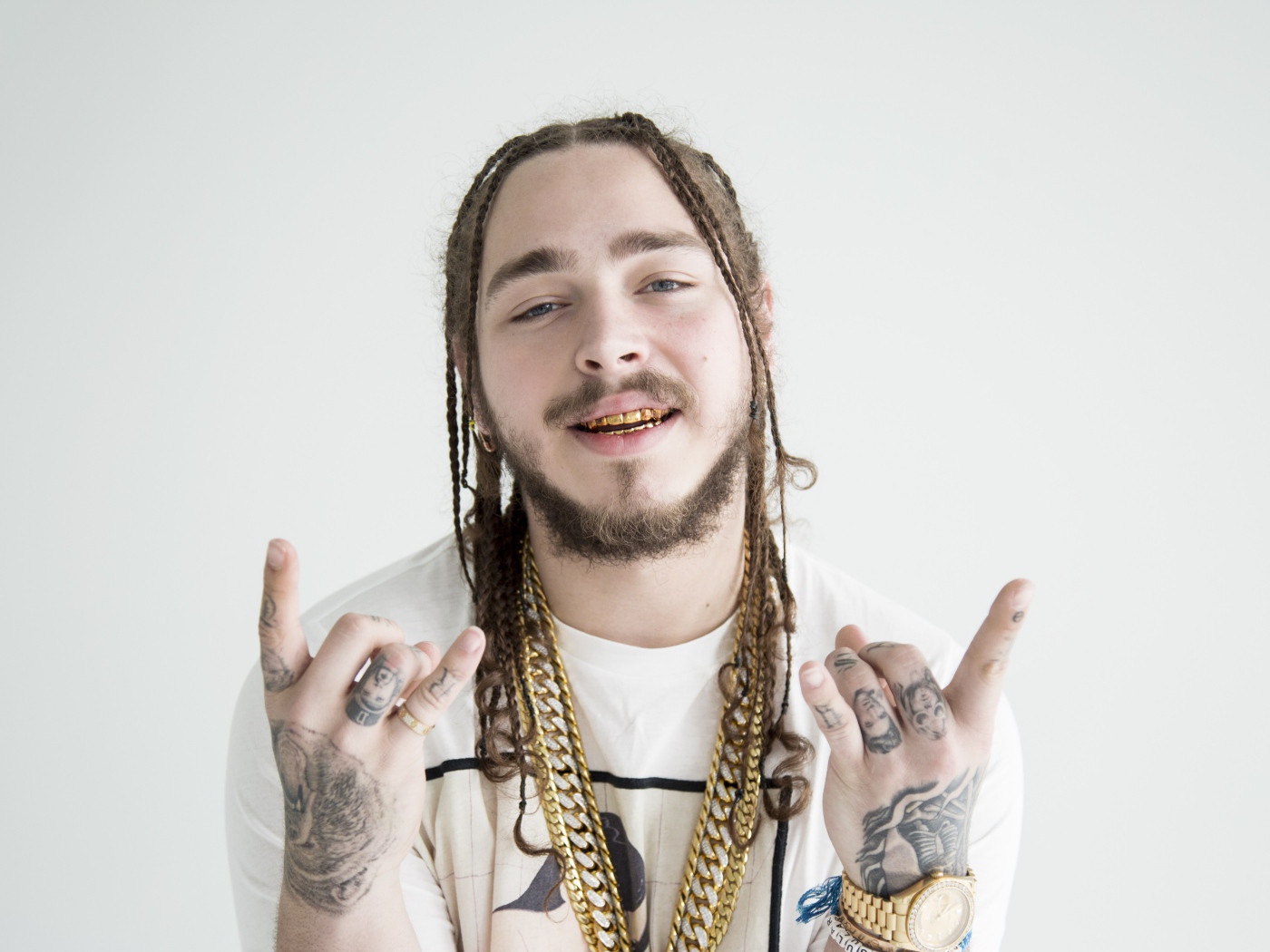 Американский хип-хоп исполнитель Post Malone
