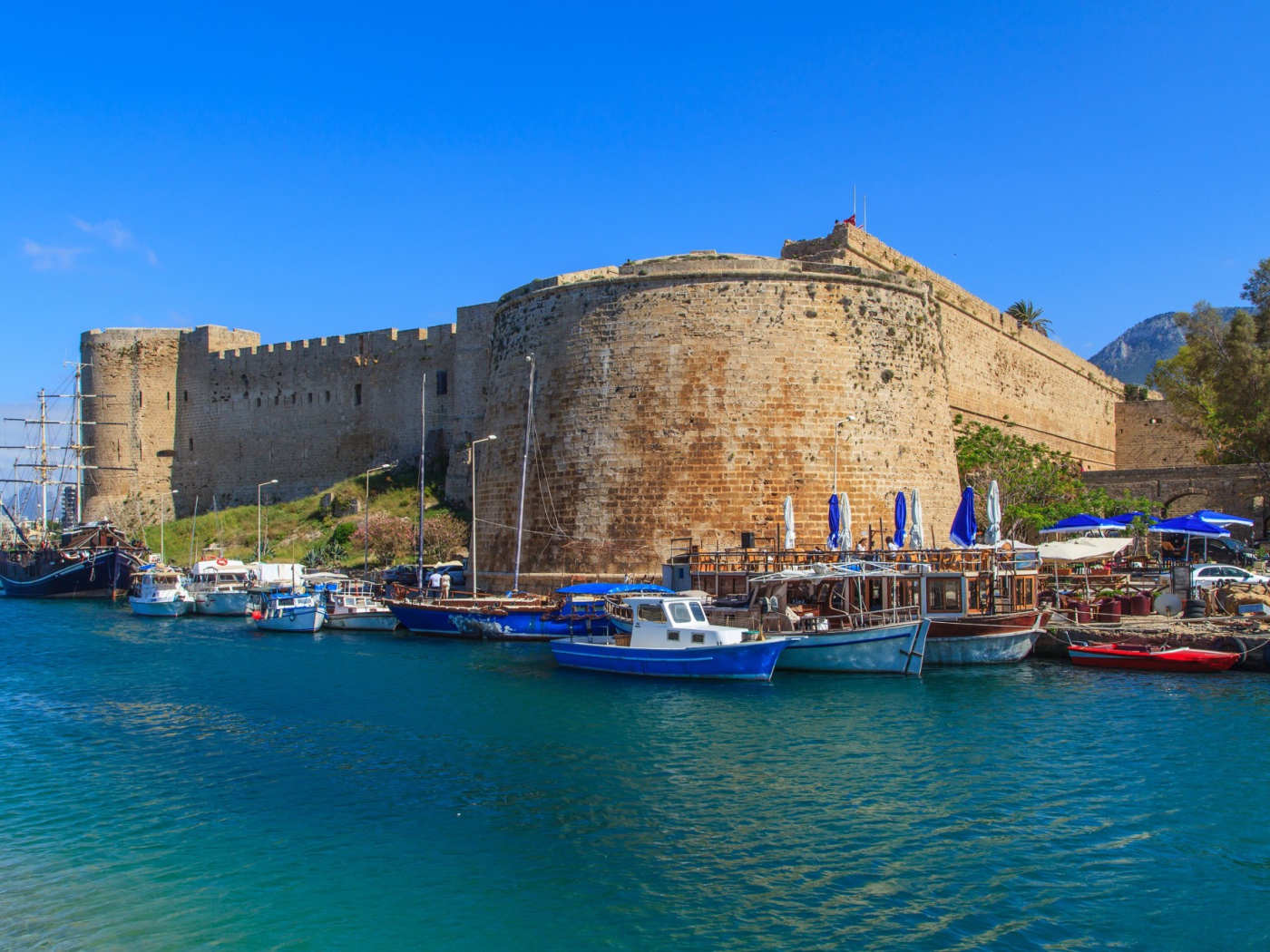 Старинный Киренийский замок, Северный Кипр 