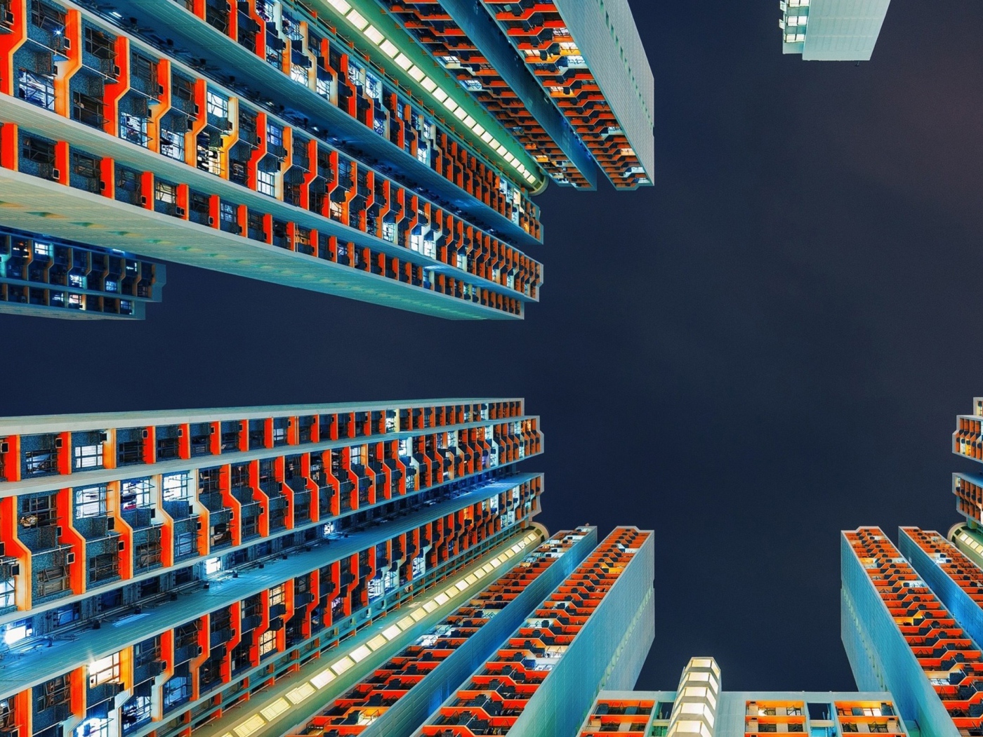 Гипнотизирующие небоскребы Гонконга  