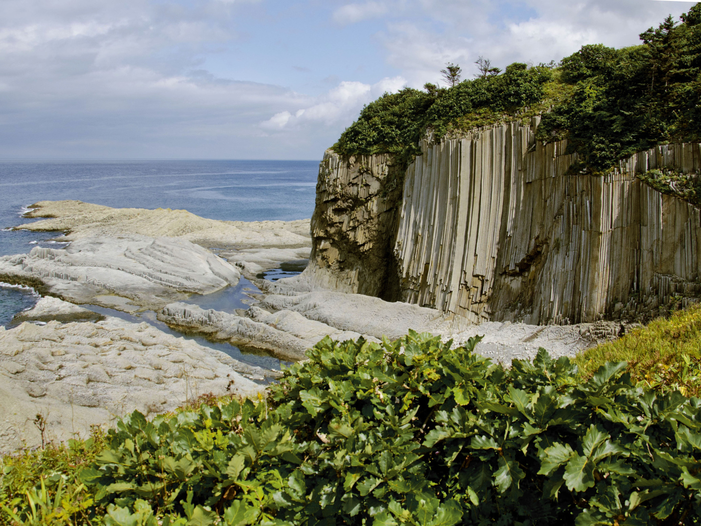 Мыс Столбчатый, Курильские острова. Россия 