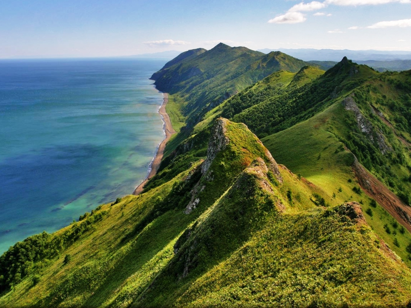 Хребет Жданко  остров Сахалин, Россия 