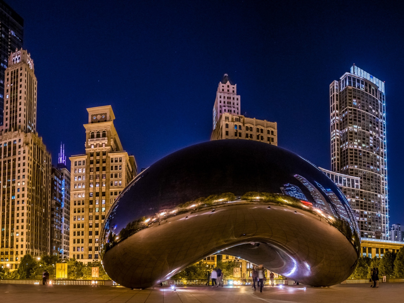Миллениум парк, Spaceship Earth, Чикаго. США 