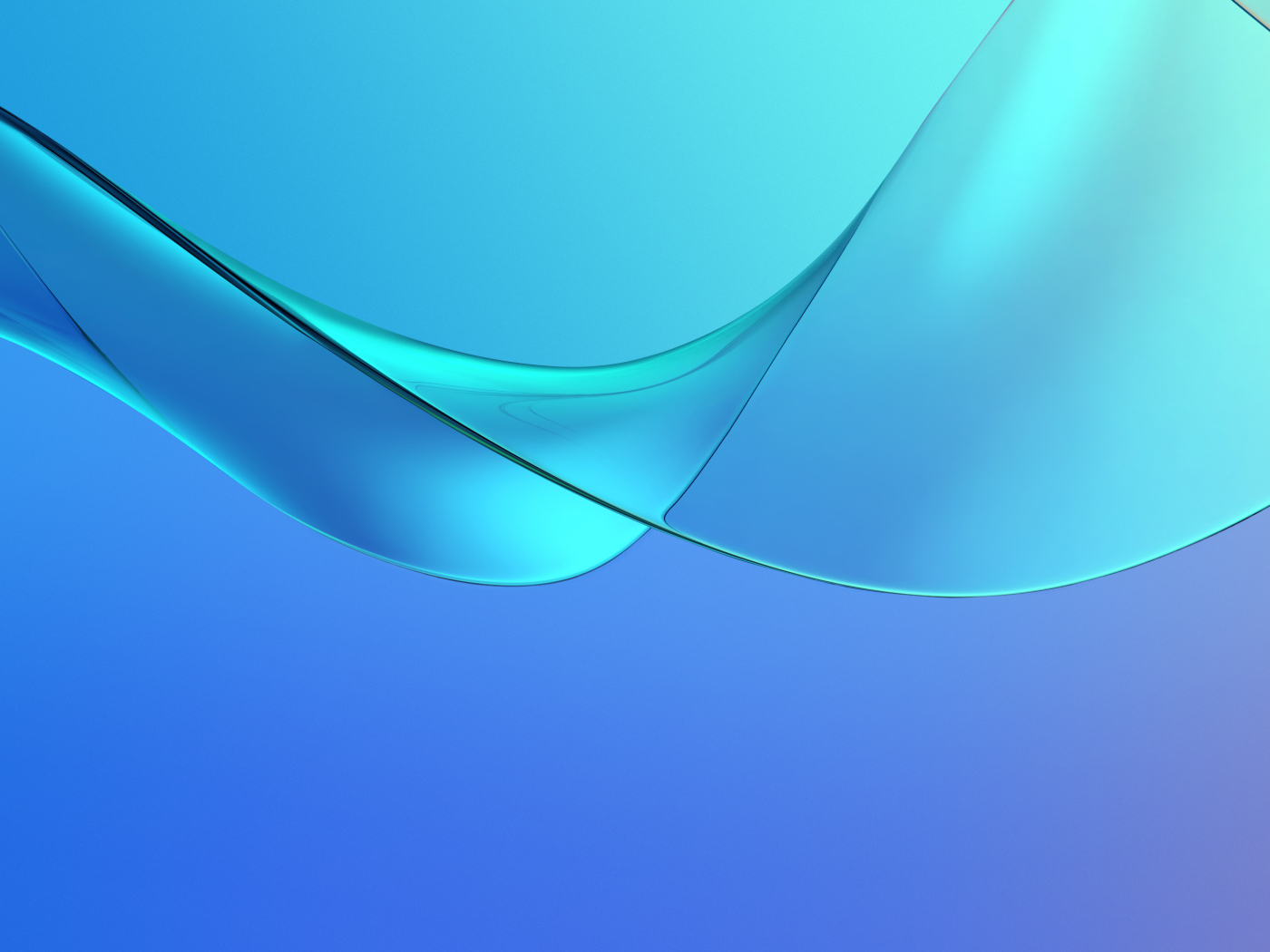 Голубая абстрактная волна на голубом фоне