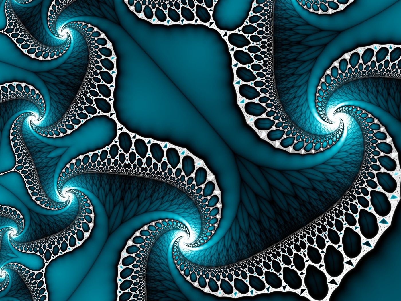 Необычный абстрактный рисунок 