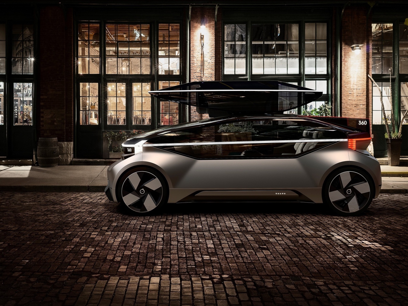 Необычный автомобиль Volvo 360c, 2018 года