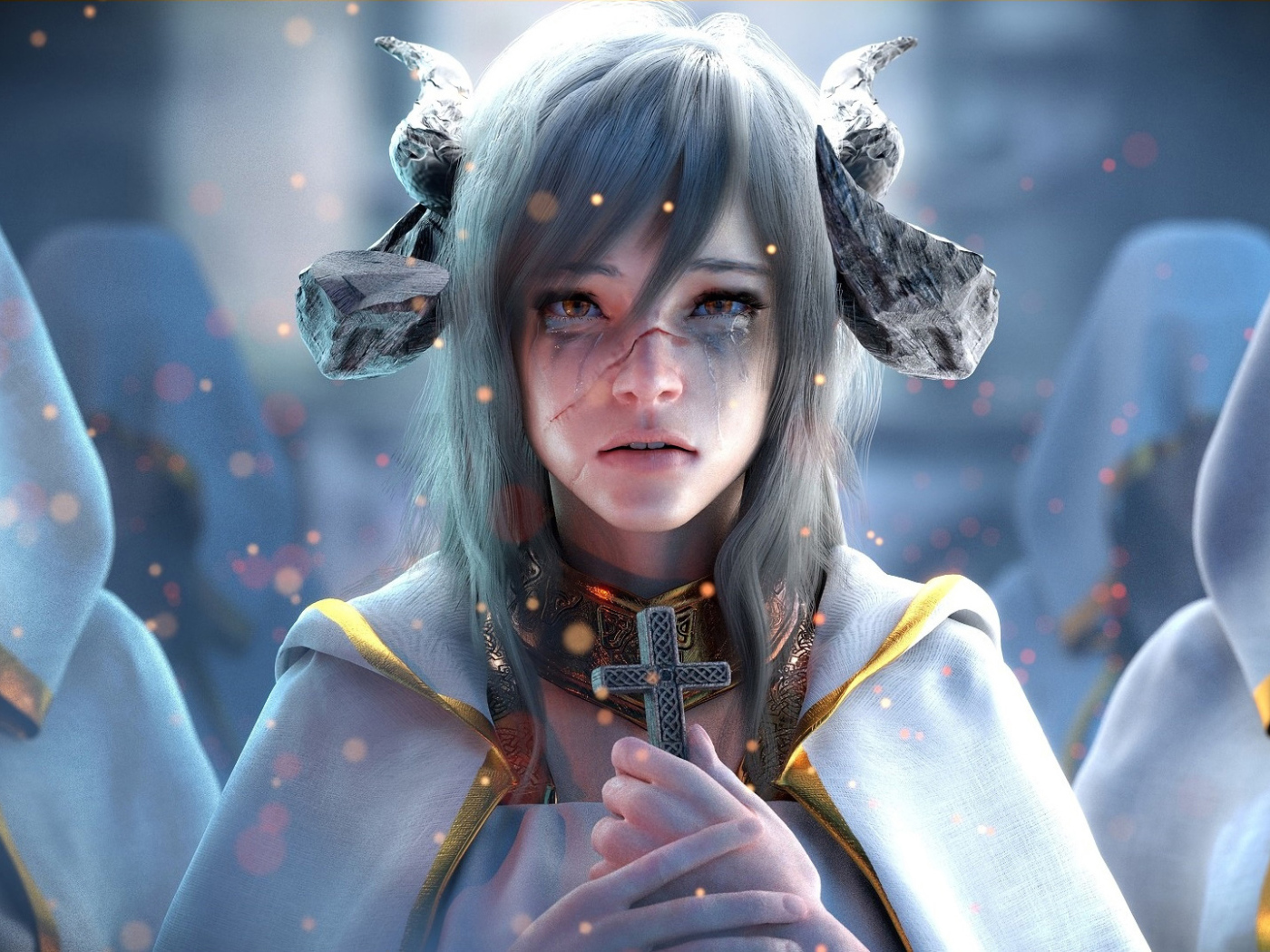 Девушка демон, фэнтези