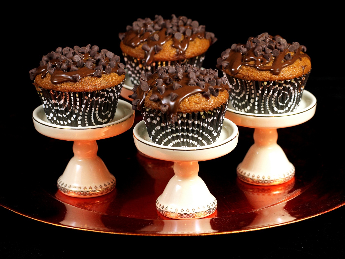 Аппетитные кексы с шоколадной крошкой