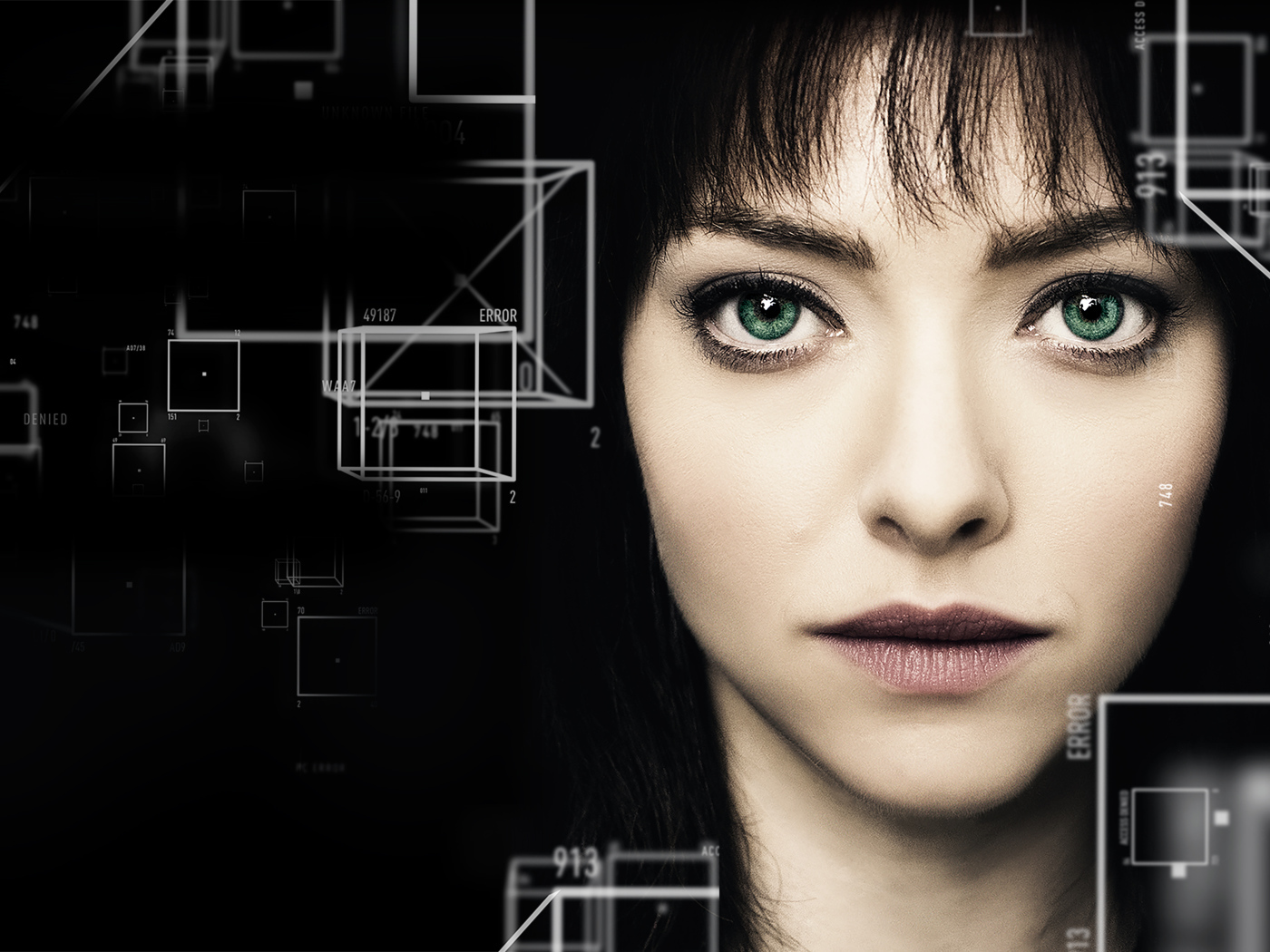 Актриса Аманда Сейфрид в фильме Анон, 2018