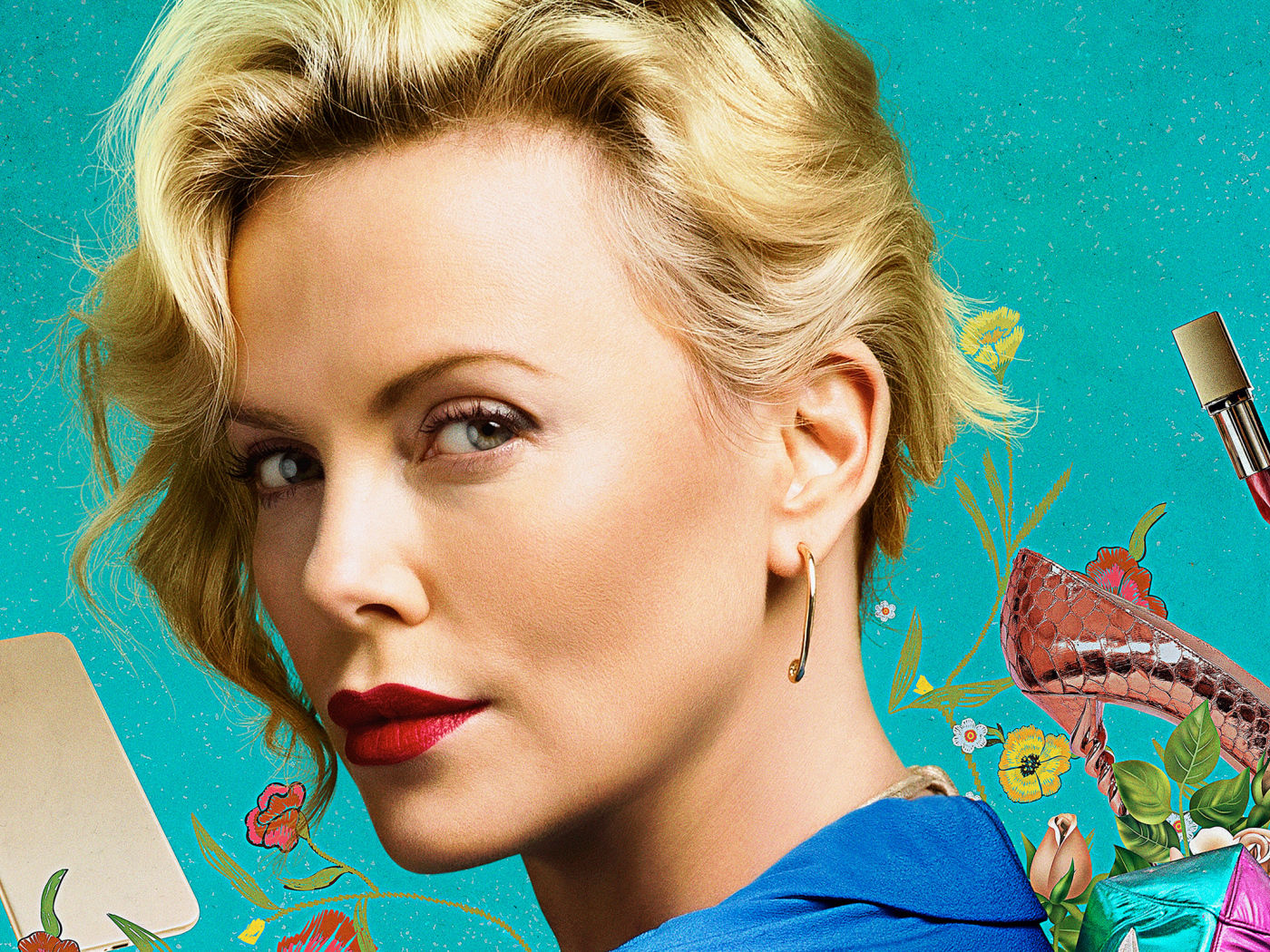 Актриса Шарлиз Терон в фильме Опасный бизнес, 2018