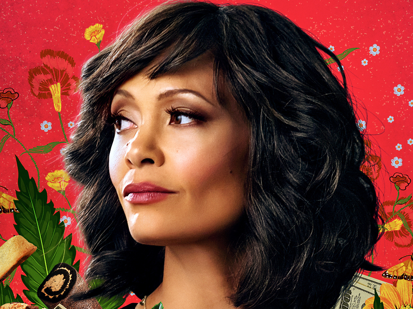 Актриса Тэнди Ньютон в фильме Опасный бизнес, 2018