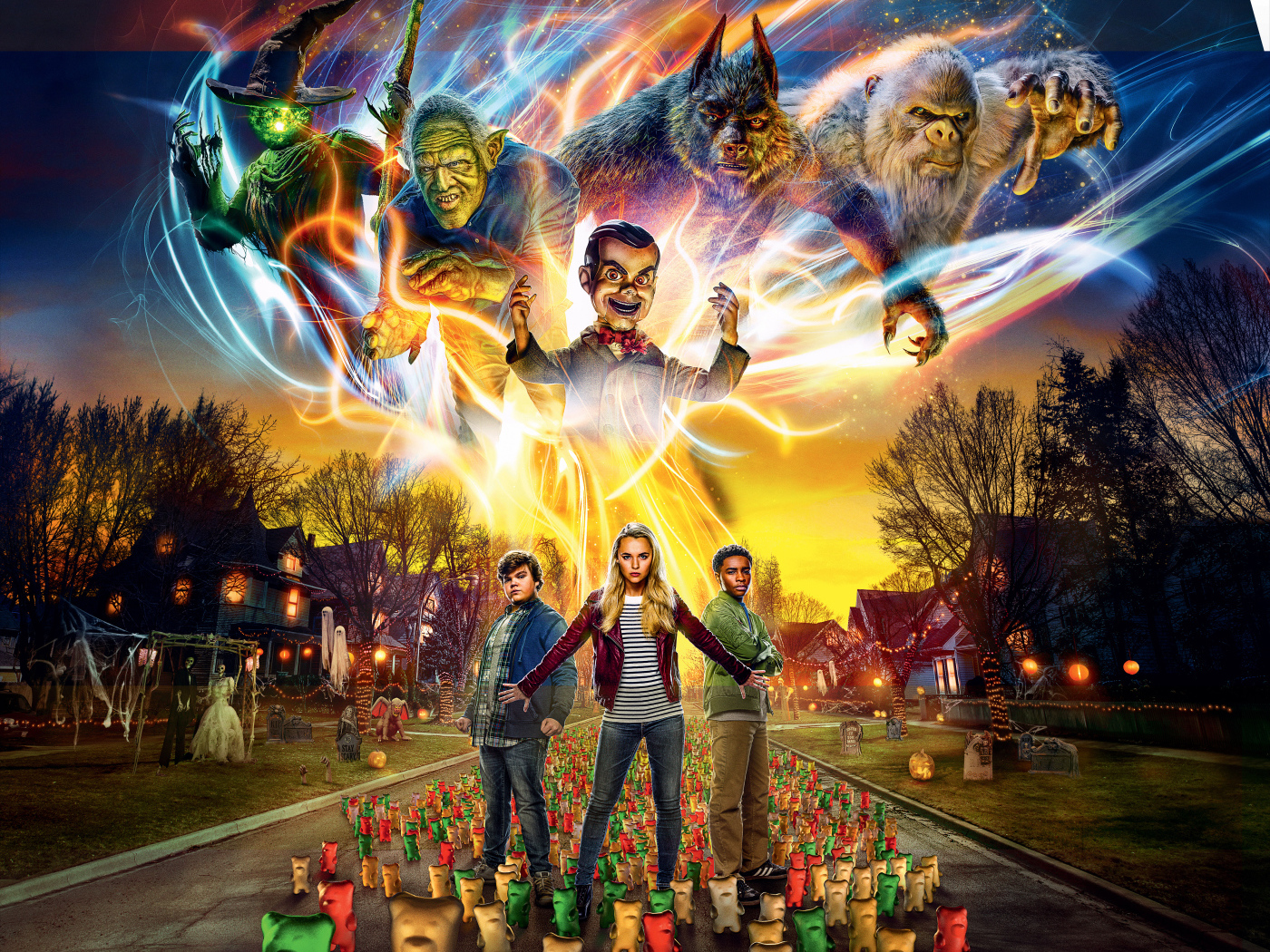 Постер фильма Ужастики 2: Беспокойный Хеллоуин, 2018