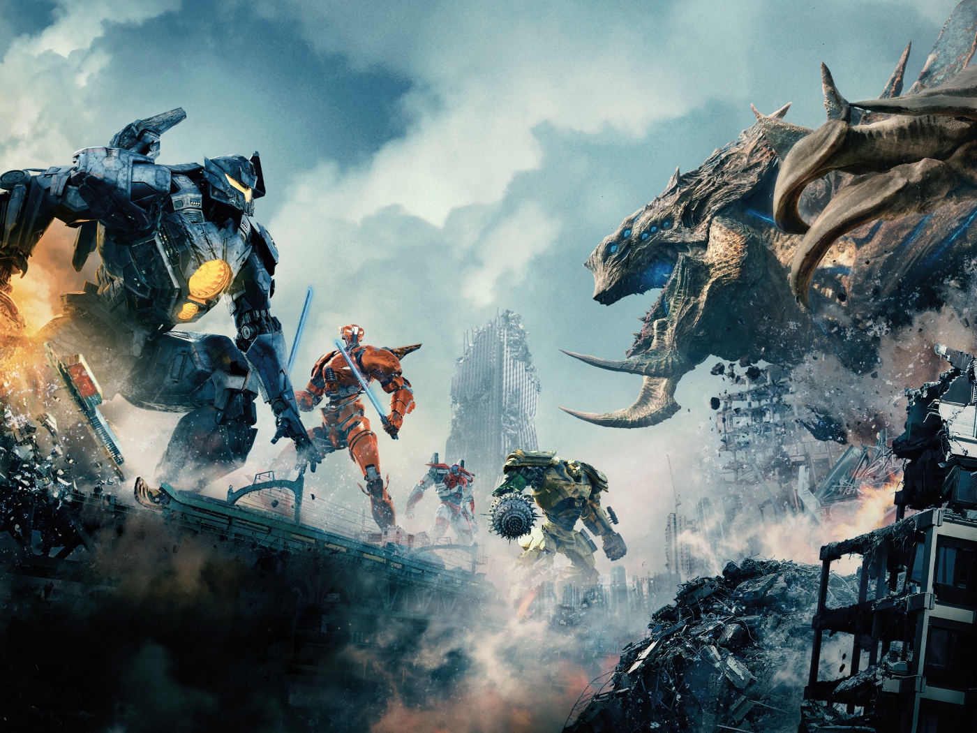 Кадр из фильма Тихоокеанский рубеж 2, 2018