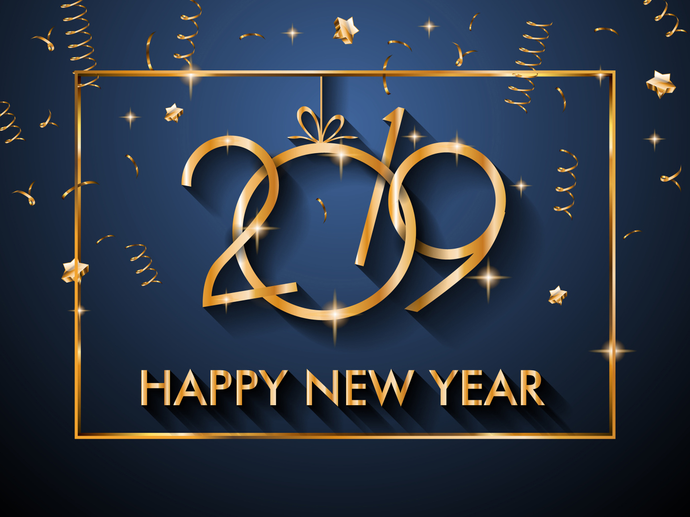 Счастливого нового года 2019 