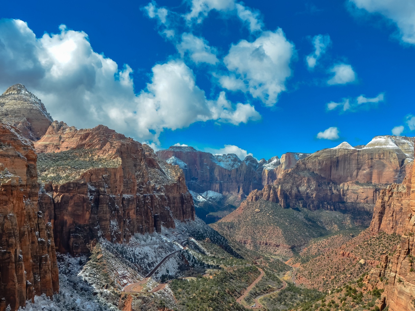 Вид на Canyon Overlook, Национальный парк Роки-Маунтин, США