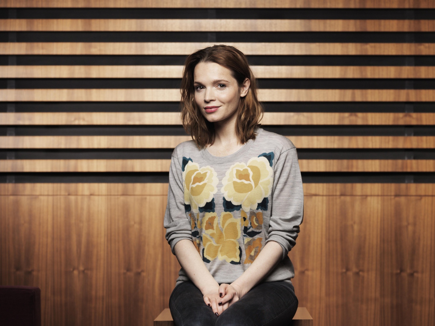 Немецкая актриса Каролина Херфурт с очаровательной улыбкой