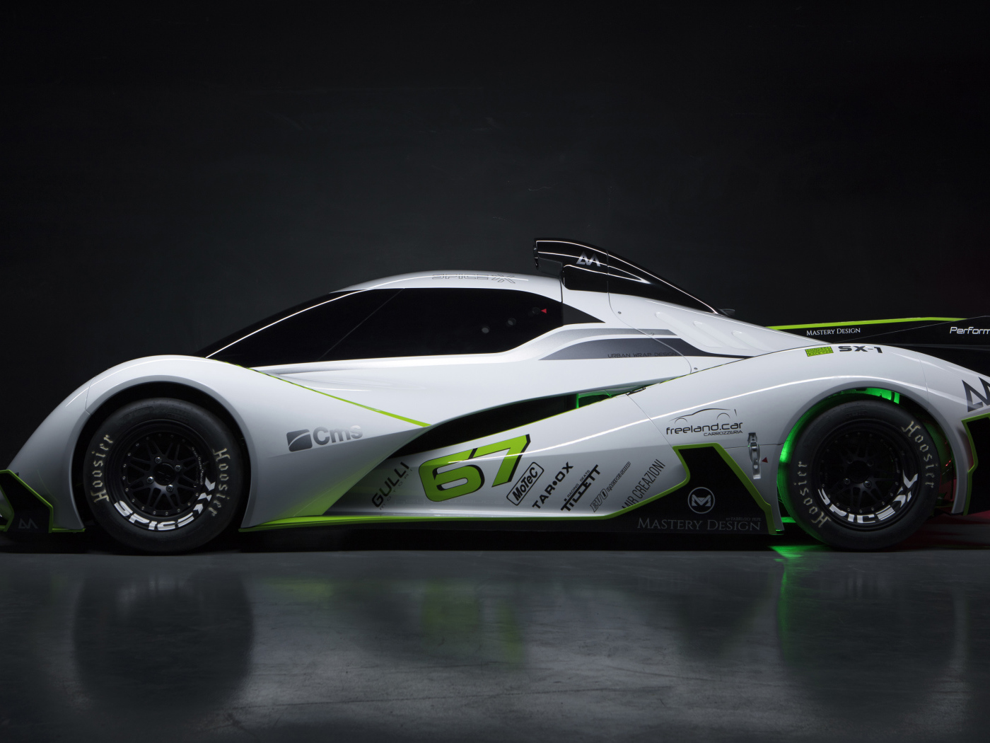 Спортивный электрический автомобиль Spice-X Concept