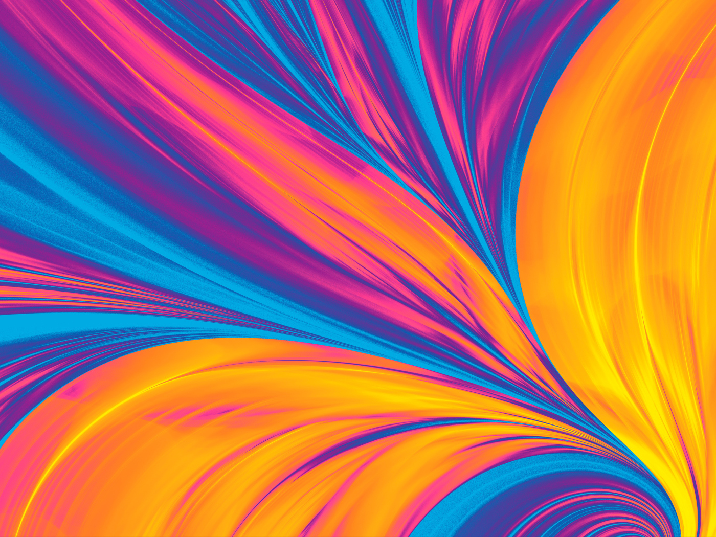 Разноцветный яркий абстрактный рисунок 