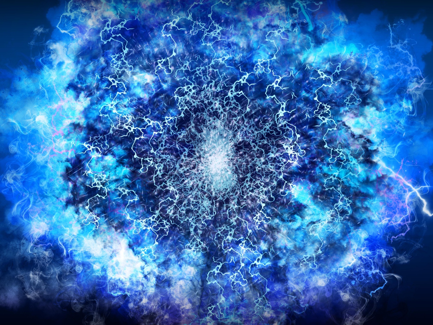 Неоновая абстрактная вспышка 