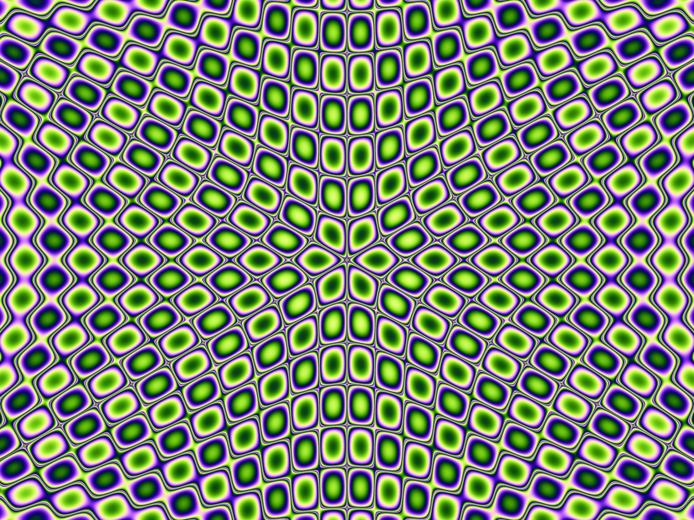 Красивый узор с оптической иллюзией 