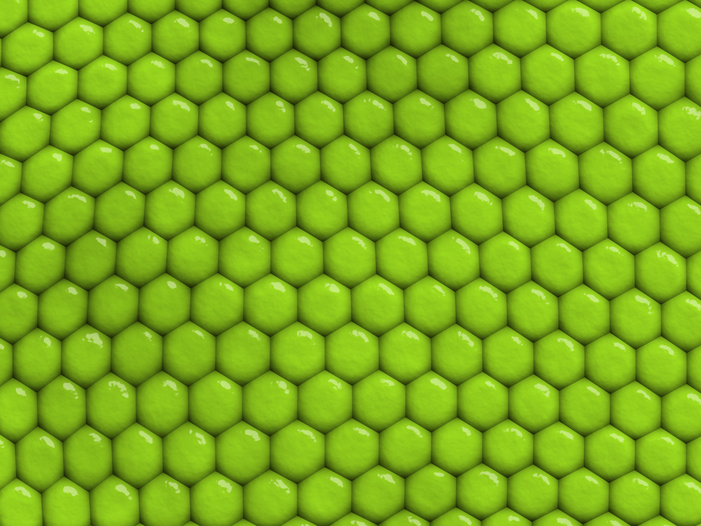 Зеленый фон соты крупным планом