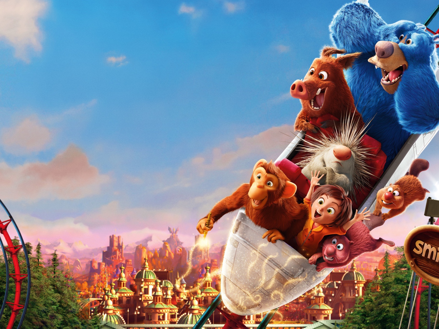 Новый мультфильм Волшебный парк Джун, 2019