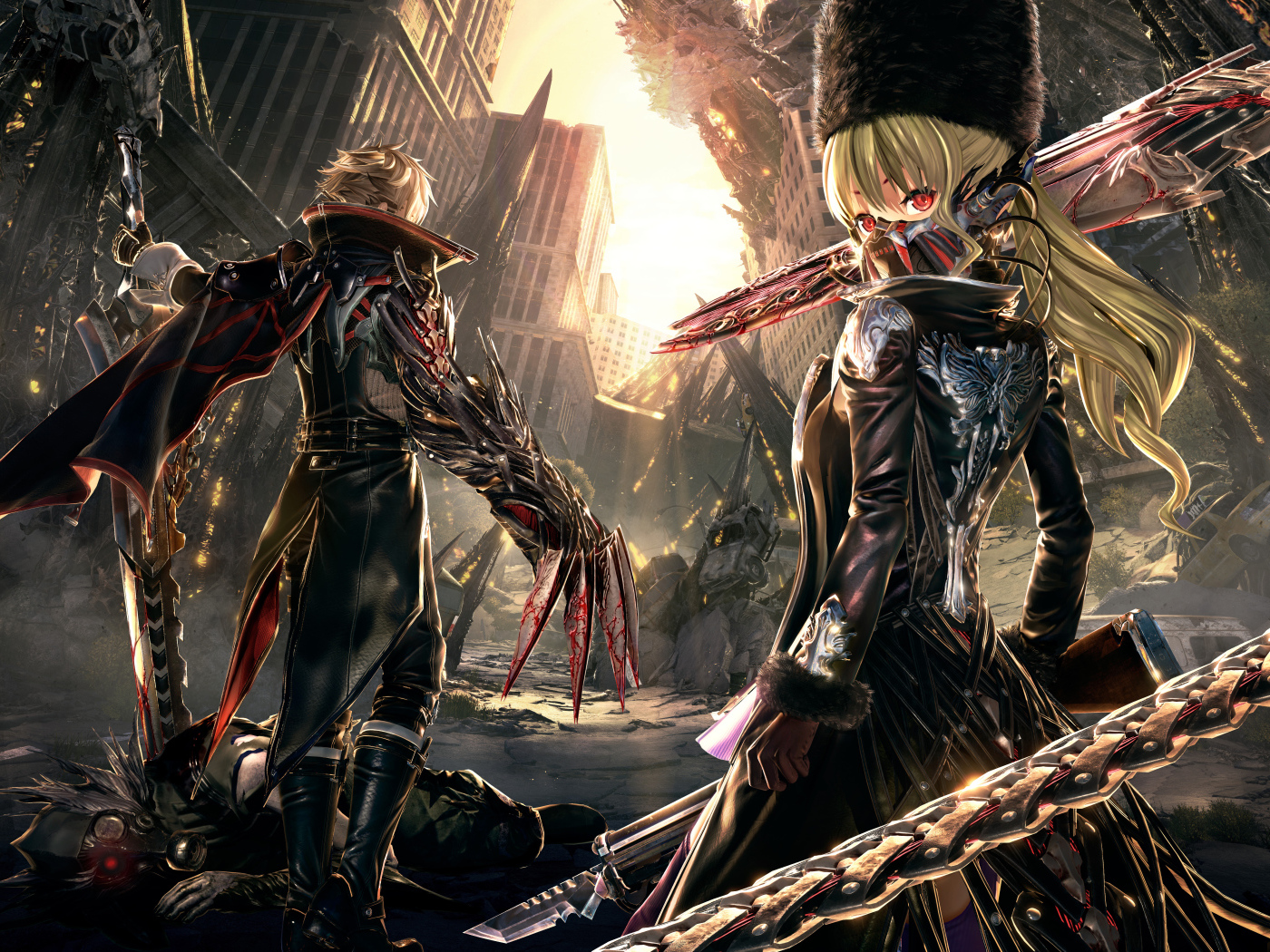Новая видеоигра для PlayStation 4 Code Vein, 2019 года