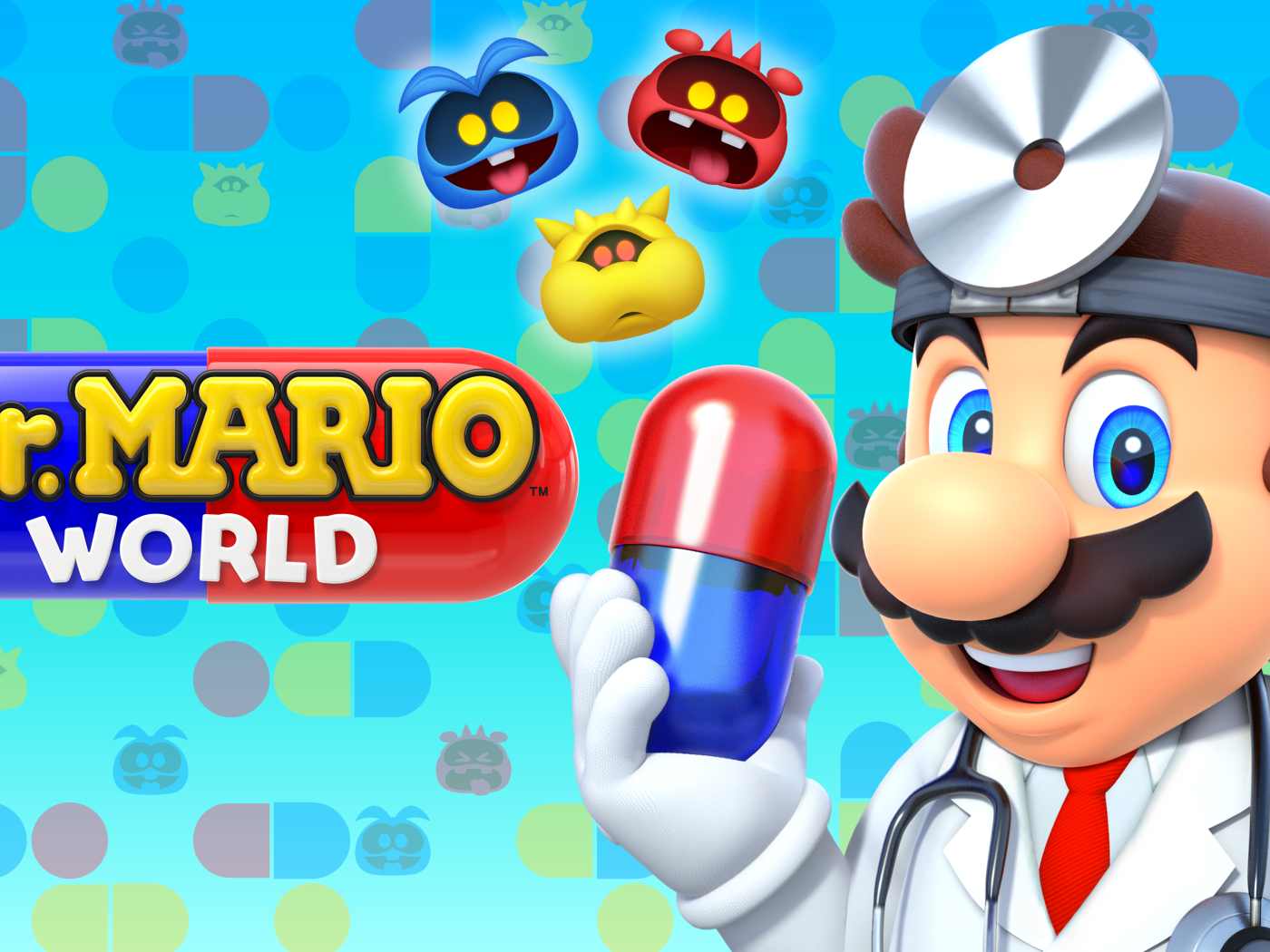 Постер видеоигры Dr. Mario World