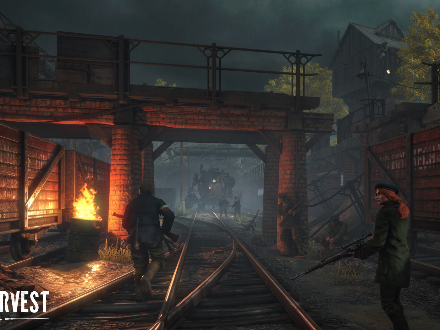 Кадр компьютерной игры Iron Harvest, 2019 года