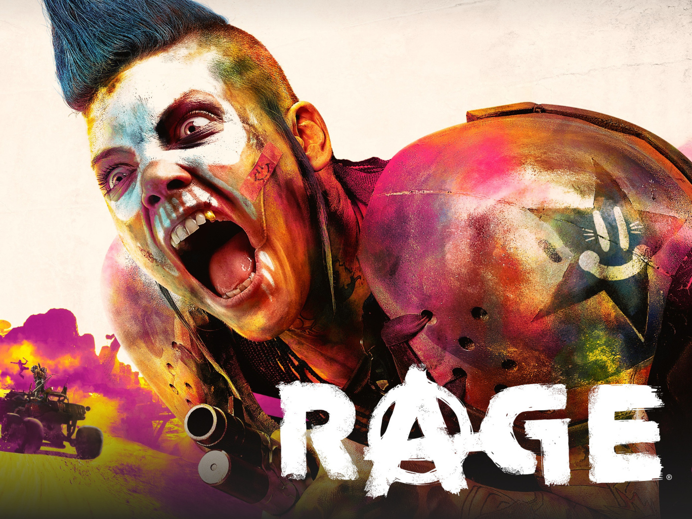 Постер компьютерной игры Rage 2, 2019 года