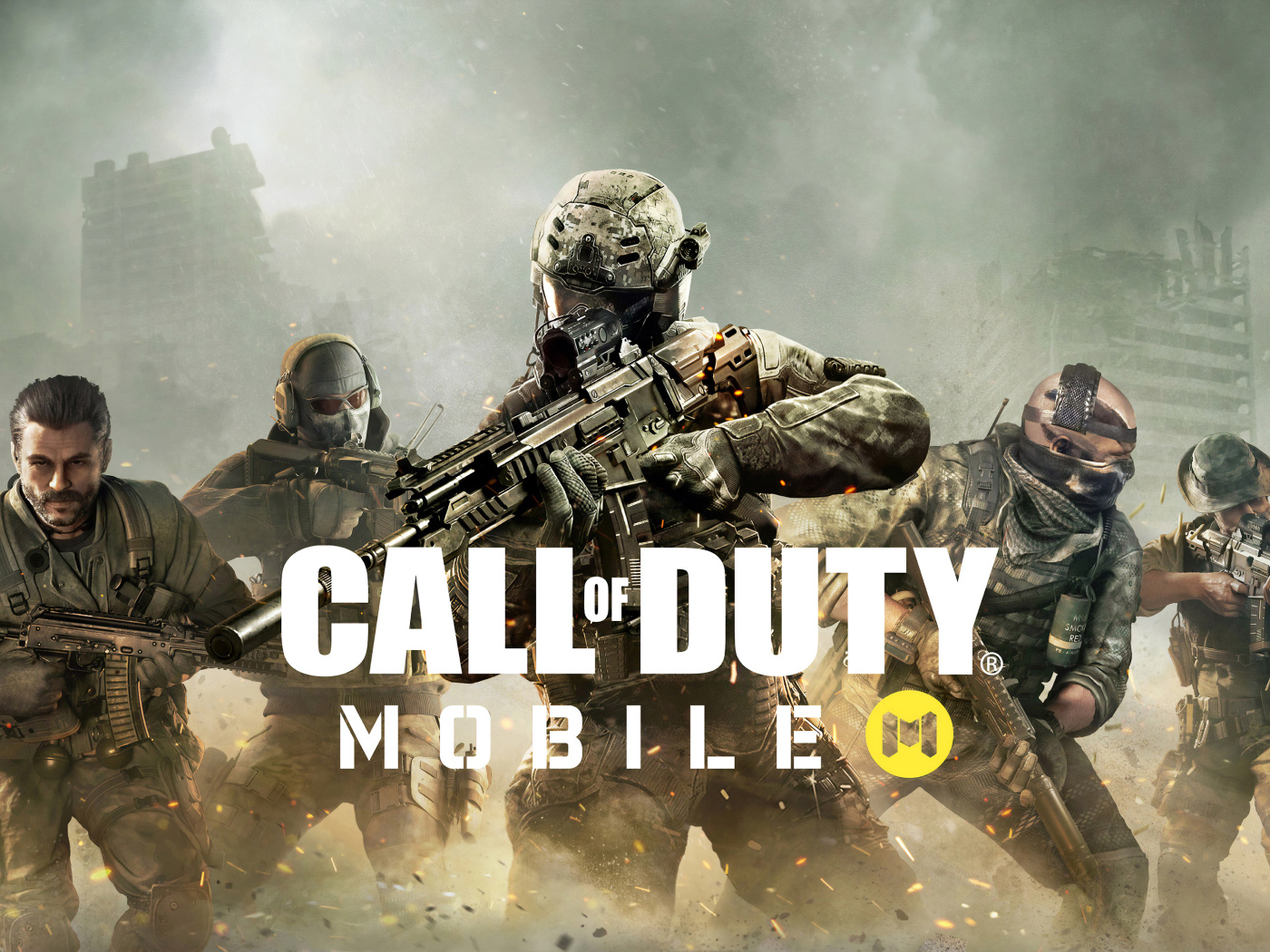 Постер компьютерной игры Call Of Duty Mobile, 2019 на андроид