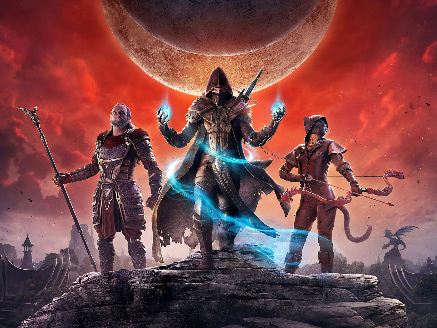 Постер видеоигры The Elder Scrolls Online - Elsweyr, 2019