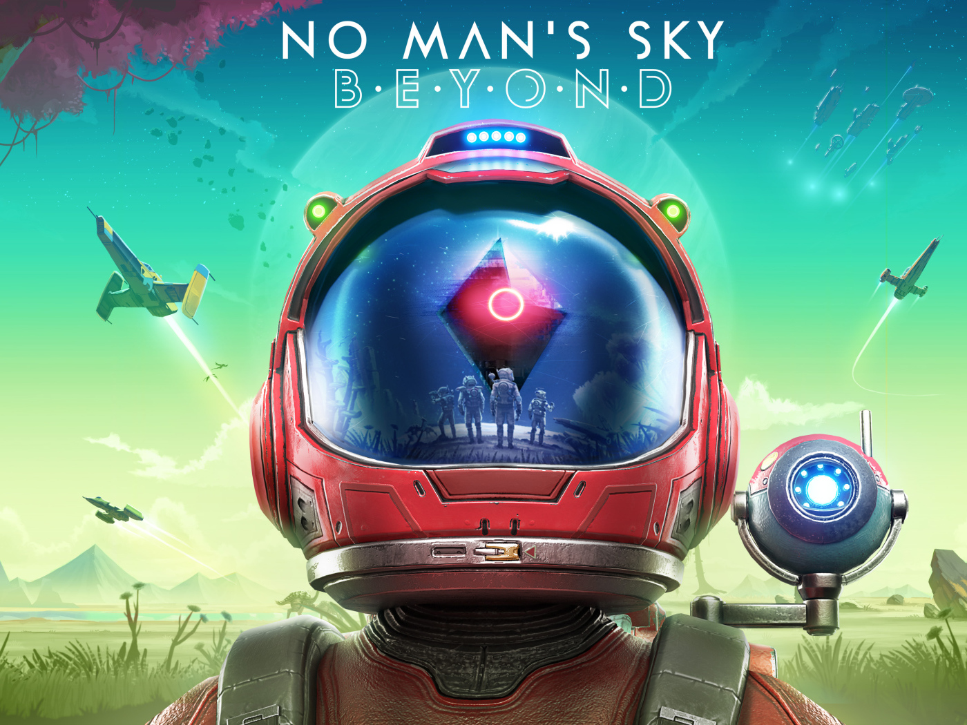 Постер видеоигры No Man's Sky Beyond, 2019