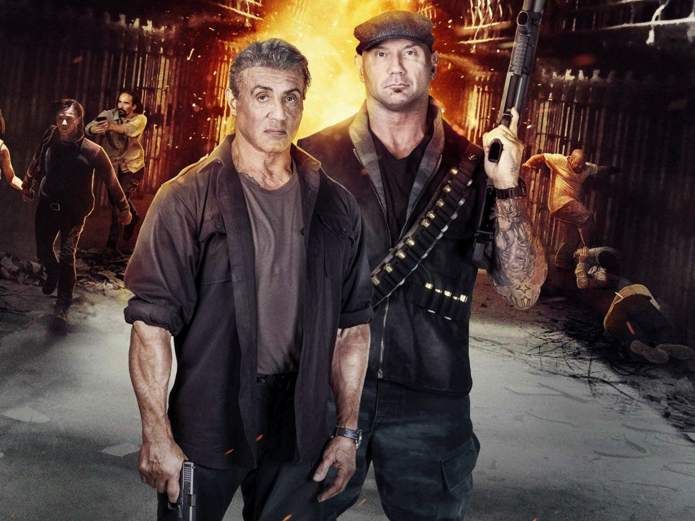 Персонажи фильма План побега 3, 2019 года