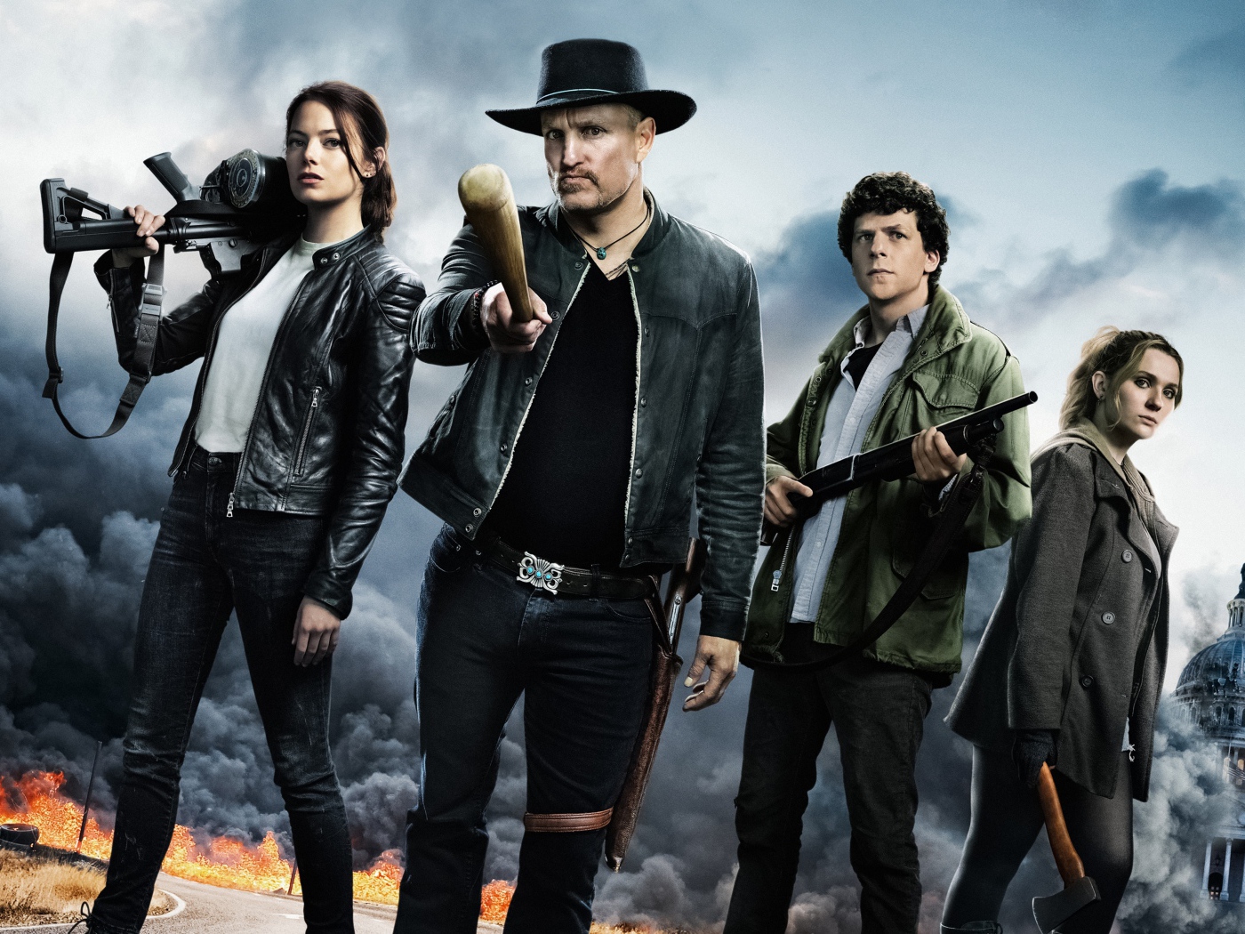 Постер нового фильма Zомбилэнд: Контрольный выстрел, 2019