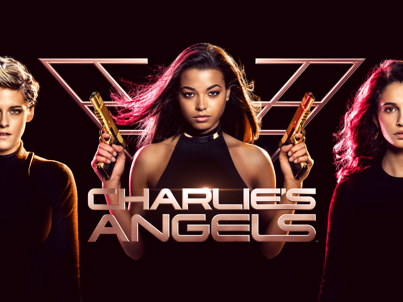 Постер нового фильма Ангелы Чарли, 2019