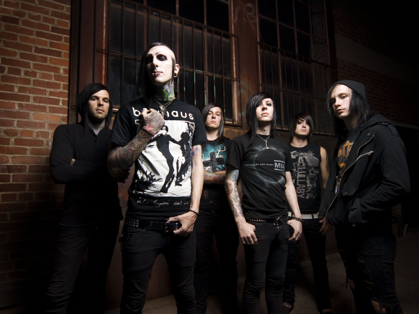 Американская метал группа Motionless In White