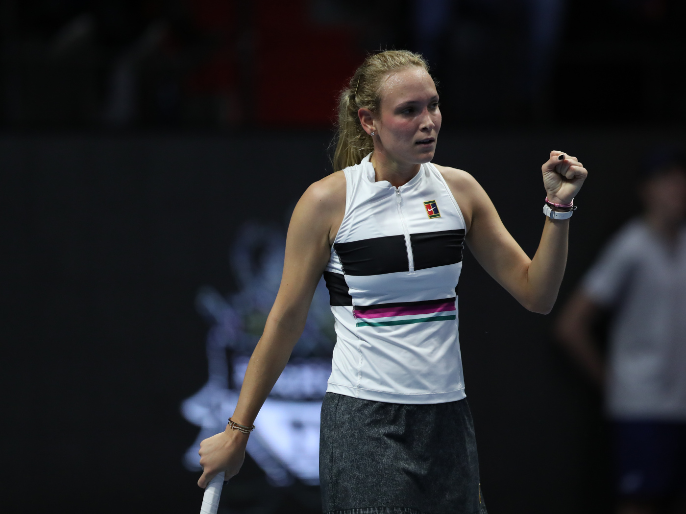 Теннисистка Донна Векич на корте