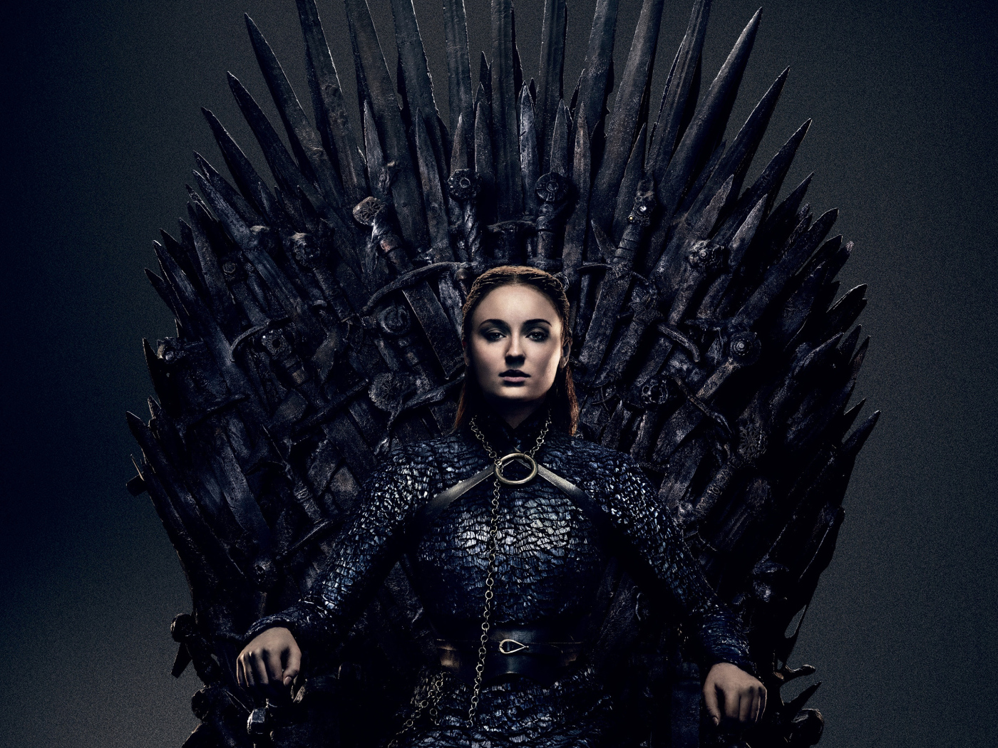 Sansa Stark character on the throne film Game of Thrones Season 8