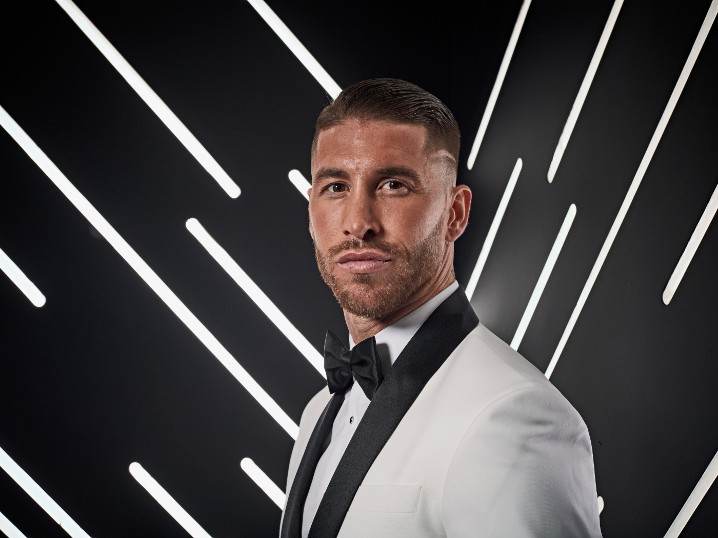 Испанский футболист Серхио Рамос  капитан Фк Реал Мадрид